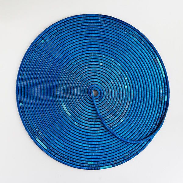 Blue spiral coil