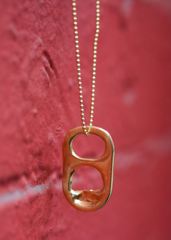 tab necklace