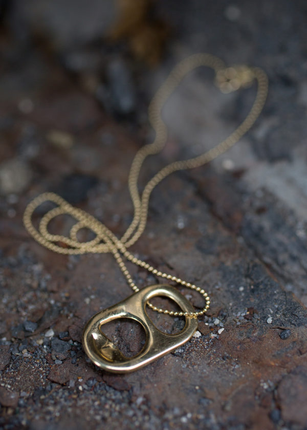 tab necklace