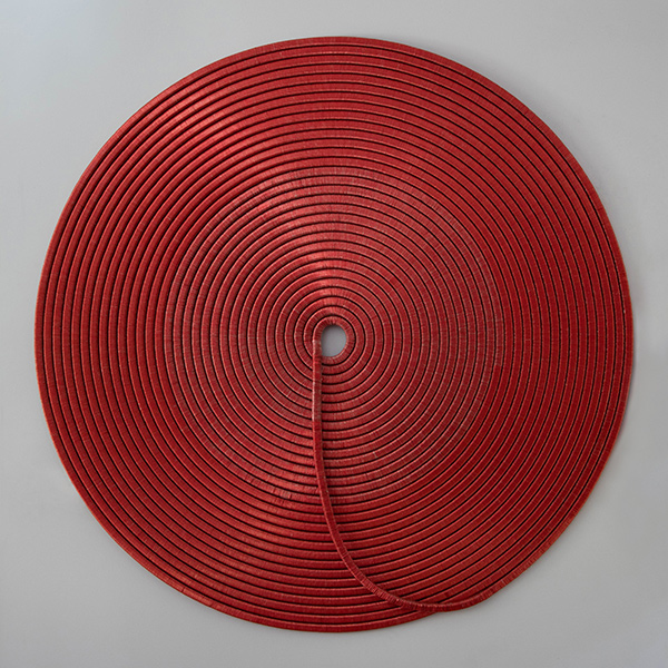 red spiral coils